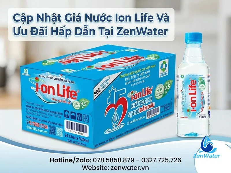 Đại Lý Nước Ion Life (i-on Life) – Giao Tận Nơi 8 Cập Nhật Giá Nước Ion Life Và Ưu Đãi Hấp Dẫn Tại ZenWater