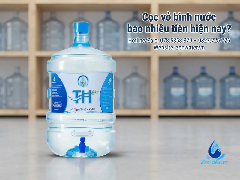 Cọc vỏ bình nước bao nhiêu? Quy trình đổi vỏ 4 Cọc vỏ bình nước bao nhiêu tiền hiện nay?