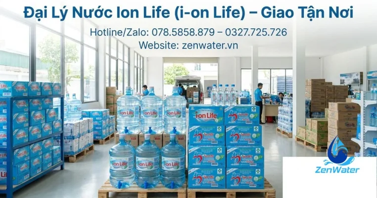 Đại Lý Nước Ion Life (i-on Life) – Giao Tận Nơi