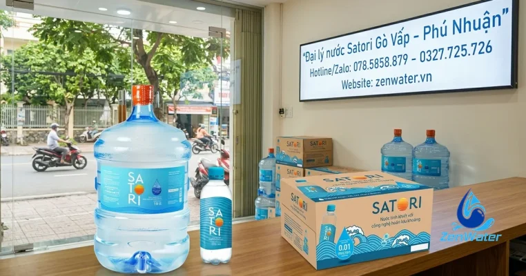 Đại lý nước Satori Gò Vấp – Phú Nhuận