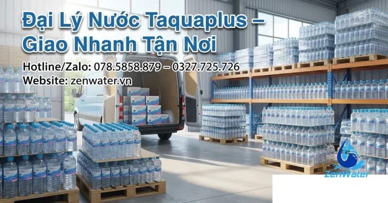 Đại Lý Nước Taquaplus – Giao Nhanh Tận Nơi