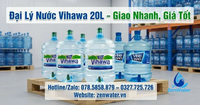 Đại Lý Nước Vihawa 20L – Giao Nhanh, Giá Tốt