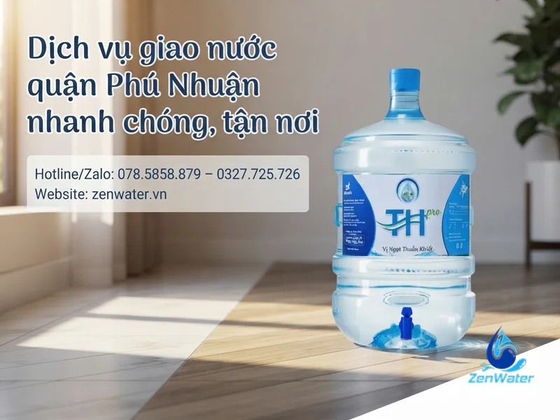 Giao nước quận Phú Nhuận 4 Dịch vụ giao nước quận Phú Nhuận nhanh chóng, tận nơi