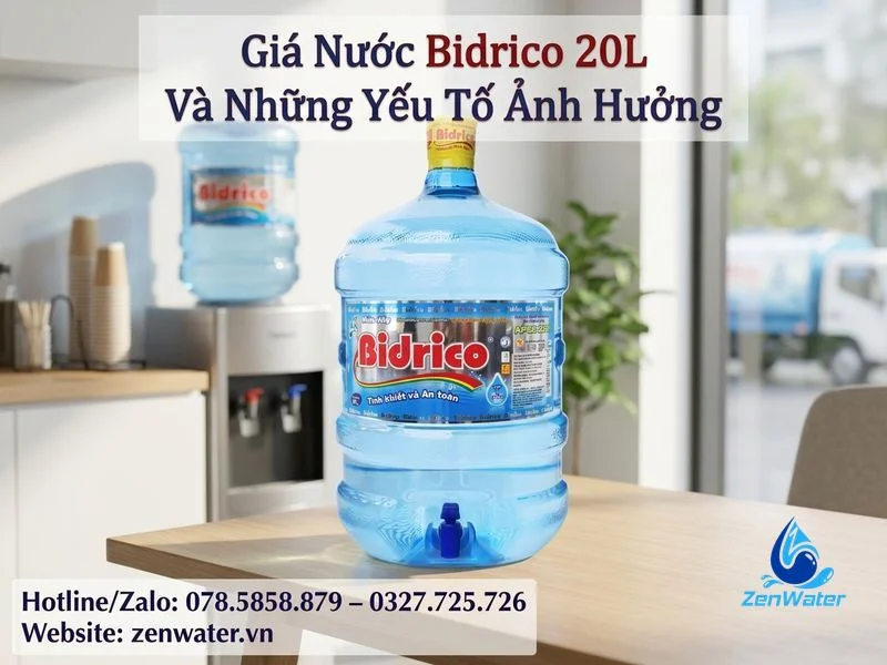 Đại Lý Nước Bidrico 20L – Giá Rẻ, Giao Tận Nơi 7 Giá Nước Bidrico 20L Và Những Yếu Tố Ảnh Hưởng