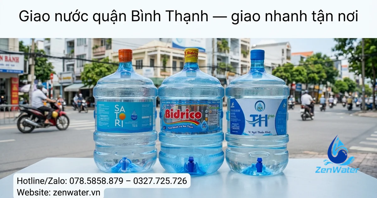 Giao nước quận Bình Thạnh — giao nhanh tận nơi 3 Giao nước quận Bình Thạnh — giao nhanh tận nơi