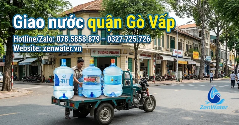 Giao nước quận Gò Vấp