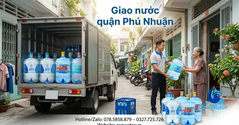 Giao nước quận Phú Nhuận