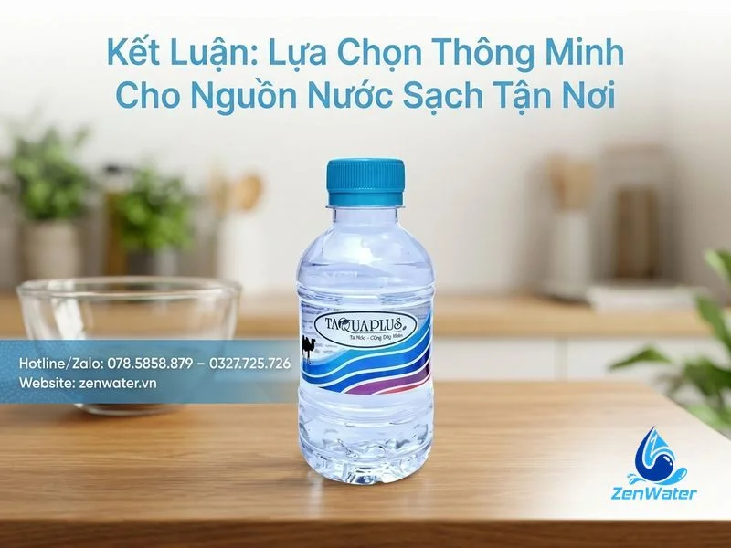 Đại Lý Nước Taquaplus – Giao Nhanh Tận Nơi 9 Kết Luận: Lựa Chọn Thông Minh Cho Nguồn Nước Sạch Tận Nơi