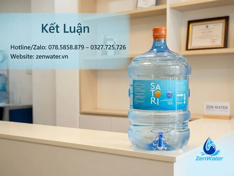 Đại Lý Nước I-on Kiềm Fujiwa – Giao Tận Nơi 7 Kết Luận