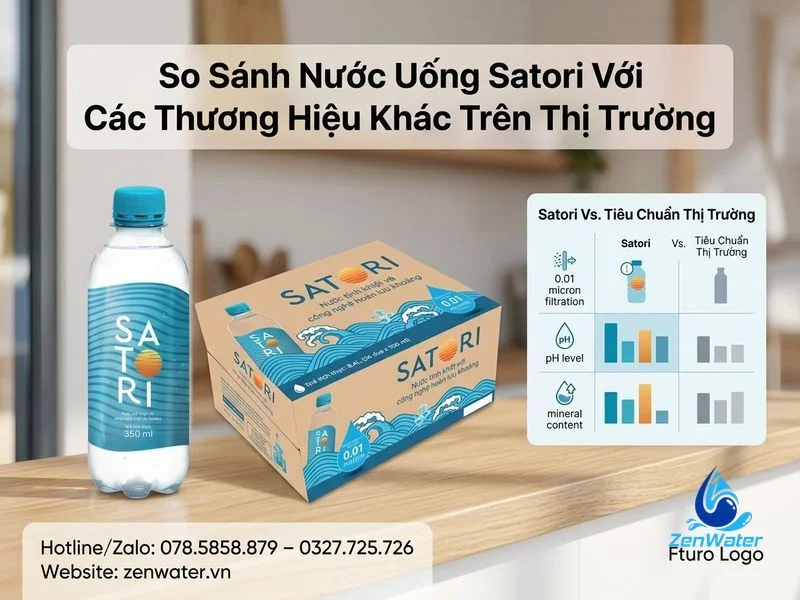 Đại Lý Nước Satori 20L – Giao Nhanh Tận Nơi 6 So Sánh Nước Uống Satori Với Các Thương Hiệu Khác Trên Thị Trường