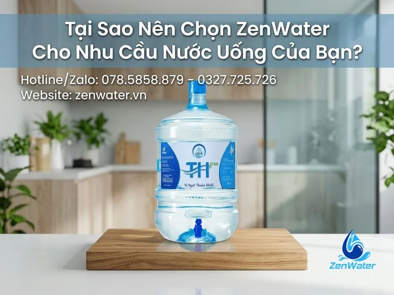 Đại Lý Nước TH-PRO – Giao Nhanh, Giá Tốt 8 Tại Sao Nên Chọn ZenWater Cho Nhu Cầu Nước Uống Của Bạn?