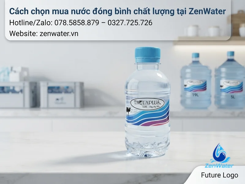 Cách chọn mua nước đóng bình chất lượng tại ZenWater
