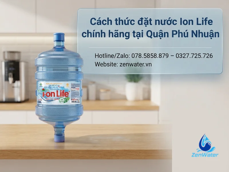 Giao Nước Ion Life Quận Phú Nhuận – Giá Tốt, Giao Nhanh 5 Cách thức đặt nước Ion Life chính hãng tại Quận Phú Nhuận