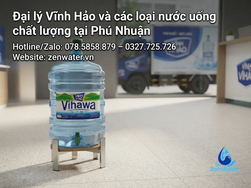 Đại lý Vĩnh Hảo – Vihawa – Ion Life khu Phú Nhuận 4 Đại lý Vĩnh Hảo và các loại nước uống chất lượng tại Phú Nhuận