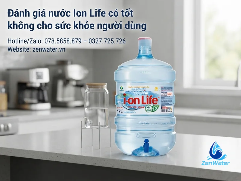 Review nước ion kiềm Ion Life: pH, vị, giá — có đáng mua? 4 Đánh giá nước Ion Life có tốt không cho sức khỏe người dùng