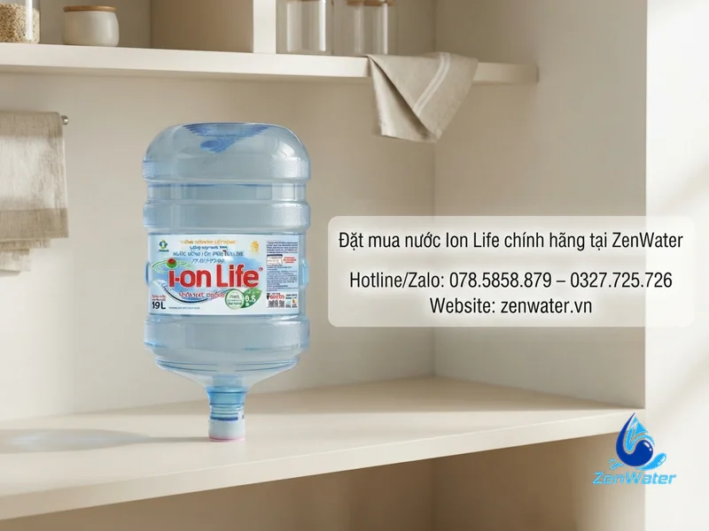 Review nước ion kiềm Ion Life: pH, vị, giá — có đáng mua? 5 Đặt mua nước Ion Life chính hãng tại ZenWater