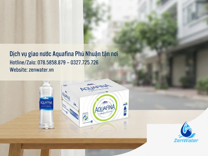 Giao Nước Aquafina Quận Phú Nhuận – Bình 19L Úp 4 Dịch vụ giao nước Aquafina Phú Nhuận tận nơi