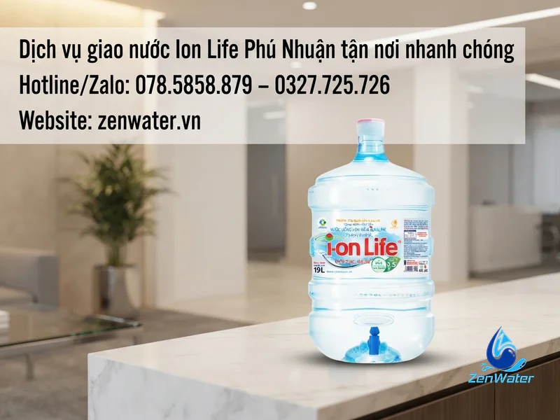 Giao Nước Ion Life Quận Phú Nhuận – Giá Tốt, Giao Nhanh 4 Dịch vụ giao nước Ion Life Phú Nhuận tận nơi nhanh chóng