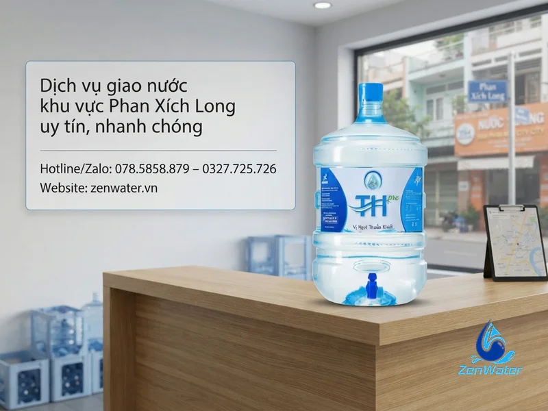 Giao nước khu vực Phan Xích Long & lân cận 4 Dịch vụ giao nước khu vực Phan Xích Long uy tín, nhanh chóng