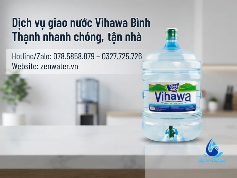 Giao Nước Vihawa Quận Bình Thạnh – Đổi Vỏ Tận Nhà 4 Dịch vụ giao nước Vihawa Bình Thạnh nhanh chóng, tận nhà