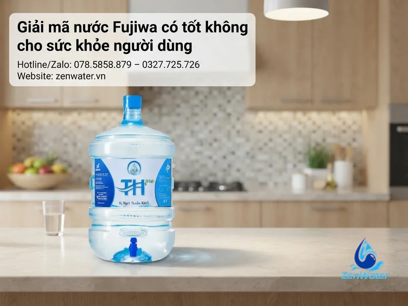 Nước Fujiwa là gì? Đánh giá nước ion kiềm Fujiwa cho gia đình 4 Giải mã nước Fujiwa có tốt không cho sức khỏe người dùng