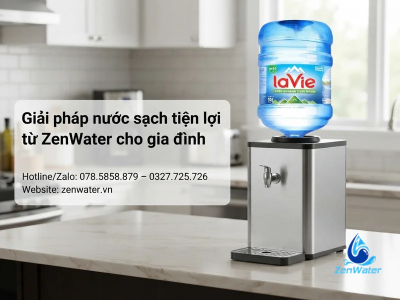 Người lớn tuổi, người bệnh thận nên chọn nước uống loại nào? 5 Giải pháp nước sạch tiện lợi từ ZenWater cho gia đình