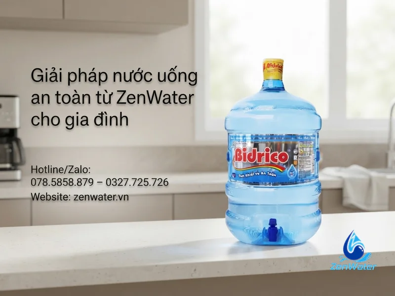 Vi nhựa trong nước đóng chai: nghiên cứu nói gì, có đáng lo? 5 Giải pháp nước uống an toàn từ ZenWater cho gia đình