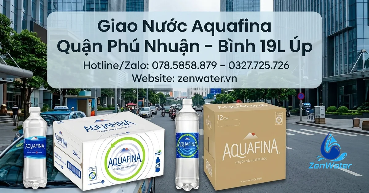 Giao Nước Aquafina Quận Phú Nhuận – Bình 19L Úp 3 Giao Nước Aquafina Quận Phú Nhuận – Bình 19L Úp