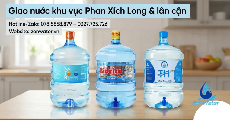 Giao nước khu vực Phan Xích Long & lân cận