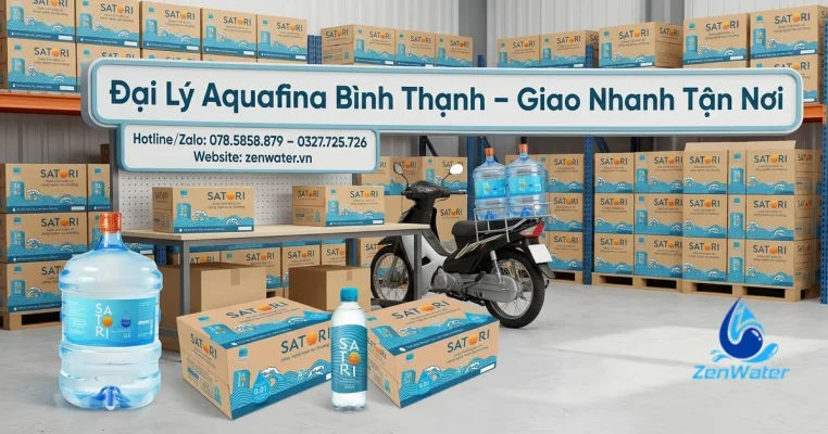 Đại Lý Aquafina Bình Thạnh – Giao Nhanh Tận Nơi