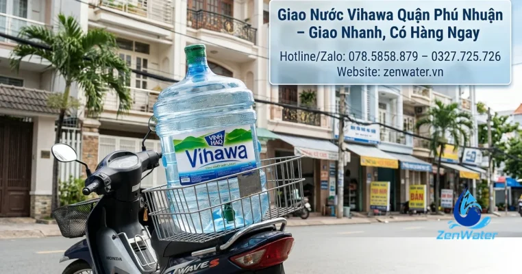 Giao Nước Vihawa Quận Phú Nhuận – Giao Nhanh, Có Hàng Ngay