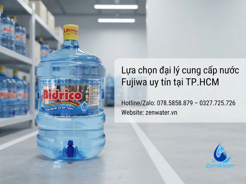 Nước Fujiwa là gì? Đánh giá nước ion kiềm Fujiwa cho gia đình 5 Lựa chọn đại lý cung cấp nước Fujiwa uy tín tại TP.HCM