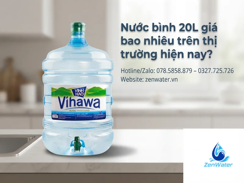Vì sao nước bình 20L chênh giá giữa các hãng? Cách đọc bảng giá đại lý 5 Nước bình 20L giá bao nhiêu trên thị trường hiện nay?