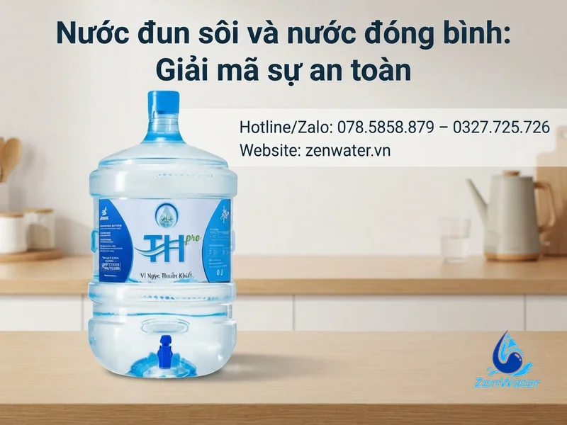 Nước đun sôi và nước đóng bình: cái nào an toàn, tiết kiệm hơn? 4 Nước đun sôi và nước đóng bình: Giải mã sự an toàn