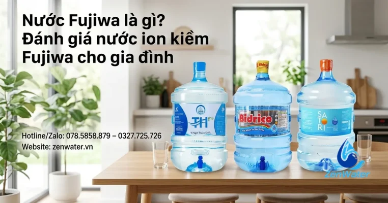 Nước Fujiwa là gì? Đánh giá nước ion kiềm Fujiwa cho gia đình