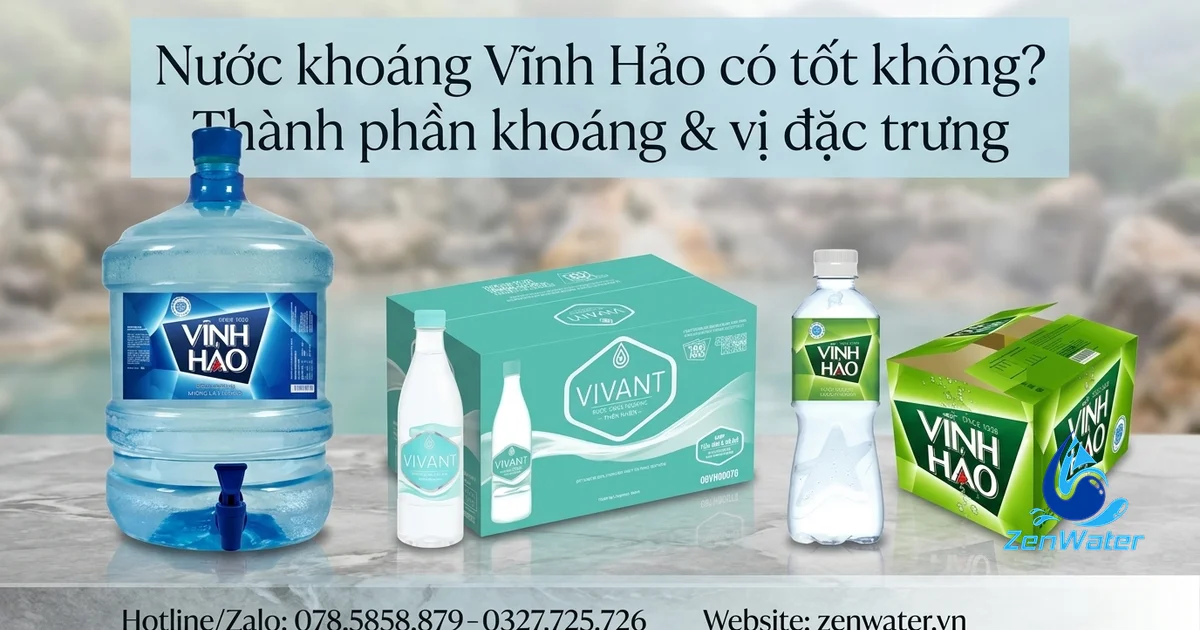 Nước khoáng Vĩnh Hảo có tốt không? Thành phần khoáng & vị đặc trưng 3 Nước khoáng Vĩnh Hảo có tốt không? Thành phần khoáng & vị đặc trưng