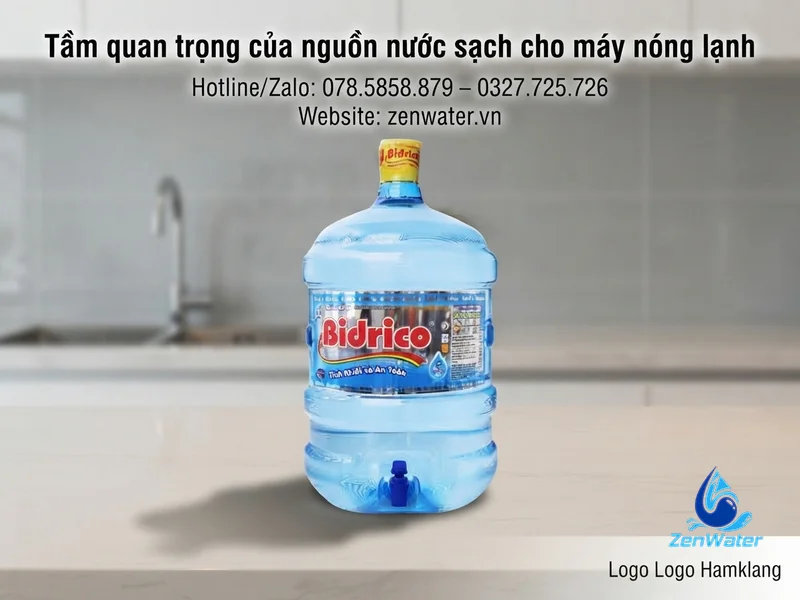 Chọn máy nóng lạnh cho gia đình: bình úp hay đặt dưới, tốn điện bao nhiêu 5 Tầm quan trọng của nguồn nước sạch cho máy nóng lạnh